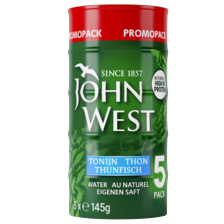 John West tonijnstukjes in water